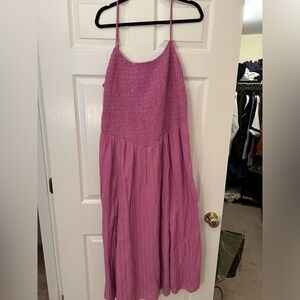 American Eagle Outfitters basque waist dress